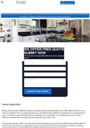 kitchen cabinets reno