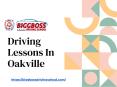 In Car Driving Lessons Oakville - Bigg Boss Driving School PowerPoint PPT Presentation
