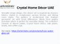 Crystal Home Décor UAE PowerPoint PPT Presentation