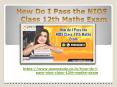 How Do I Pass the NIOS Class 12th Maths Exam PowerPoint PPT Presentation