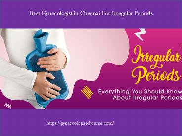 Best gynaecology hospital in Chennai
