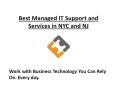 Best Managed IT Support and Services in NYC and NJ PowerPoint PPT Presentation