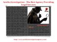 Aastha Investigation - The Best Agency Providing Legal Services PowerPoint PPT Presentation