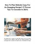 How To Plan Website Copy For An Engaging Design? (7 Proven Tips To Consider In 2021) PowerPoint PPT Presentation