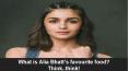 What is Alia Bhatt’s favourite food? Think..think! PowerPoint PPT Presentation