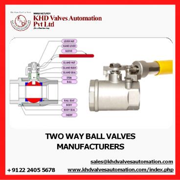 Top ball valves manufacturers in india