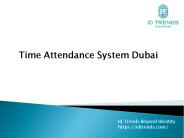 time attendance system in dubai