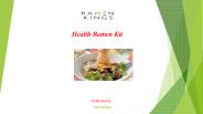 Health Ramen Kit