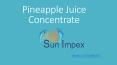 pineapple juice concentrates PowerPoint PPT Presentation