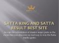 Online satta king earn money site PowerPoint PPT Presentation