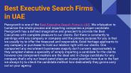 Best Executive Search Firms in UAE