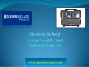 Cleverly Solved Smoke Pencil Air Leak Detection Hazer Kit