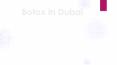 Botox in Dubai & Sharjah PowerPoint PPT Presentation