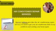 Garrett Jabbour - Air Conditioning Repair Services