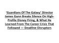 James Gunn Breaks Silence On High-Profile Disney Firing PowerPoint PPT Presentation
