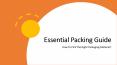 Essential Packing Guide - How to Pick The Right Packaging Material? PowerPoint PPT Presentation
