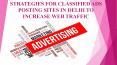 STRATEGIES FOR CLASSIFIED ADS POSTING SITES IN DELHI TO INCREASE WEB TRAFFIC