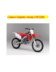 Custom Graphics Honda CRF250R