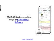 COVID-19 Has Increased the Usage of E-Prescribing Software