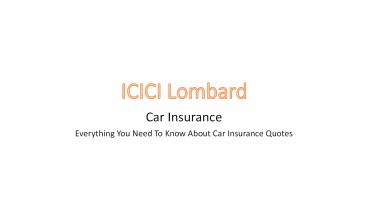 Everything You Need To Know About Car Insurance Quotes