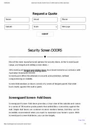 Scrren door