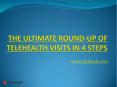 The Ultimate Round-Up Of Telehealth Visits In 4 Steps PowerPoint PPT Presentation