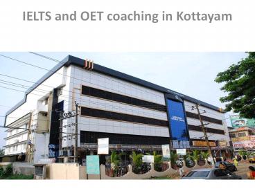 Best oet coaching centre in kottayam