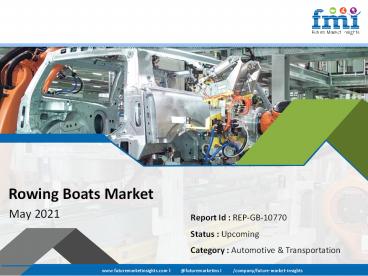 Rowing Boats Market - Global Industry Analysis 2014 - 2018 and Opportunity Assessment 2019 - 2029