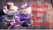 ways to relieve your pain