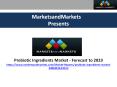 Probiotic Ingredients Market Growth | Size &amp; Share | Industry Trends, Insights &amp; Statistics PowerPoint PPT Presentation
