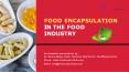 Food Encapsulation in the food Industry | Foodresearchlab PowerPoint PPT Presentation