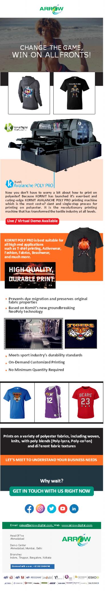 The Best Garment Printer | Arrow Digital