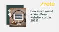 How much would a WordPress website cost in 2021? PowerPoint PPT Presentation