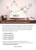 4 Steps Towards Successful SEO Management PowerPoint PPT Presentation