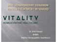 Homeopathic Common Illness Treatment In Wakad | Vitality PowerPoint PPT Presentation
