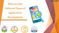 What are the Different Types of Application Development? PowerPoint PPT Presentation