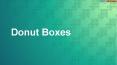 Donut Boxes Wholesale with printing