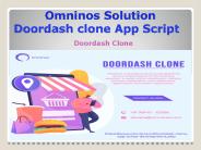 Doordash clone App Script
