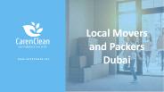 Best Local Moving Company Dubai - Expert Local Movers UAE