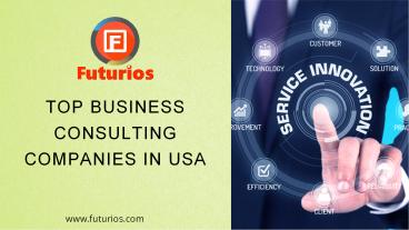 Top Business Consulting Companies in USA