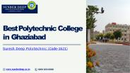 Best Polytechnic College in Ghaziabad