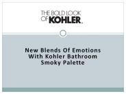 Kohler Africa Smoky Theme Bathroom Sink
