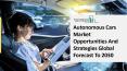 Autonomous Cars Market, Industry Trends, Revenue Growth, Key Players Till 2030 PowerPoint PPT Presentation