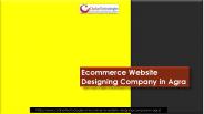 Ecommerce Website Designing Company in Agra