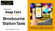 Broxbourne Station Taxis