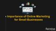 Importance of Online Marketing for Small Businesses