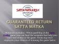A fun gambling experience with satta matka PowerPoint PPT Presentation