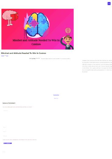 Mindset and Attitude Needed To Win In Casinos (1)