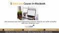 5 data loss causes in macbook PowerPoint PPT Presentation
