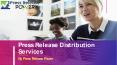 Press Release Distribution Services (PRP) PowerPoint PPT Presentation